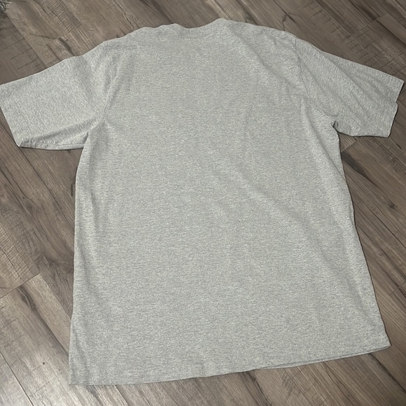 Carhartt Front Pocket Short Sleeve Gray Blank T Shirt Workwear Work Wear XL - Picture 6 of 7